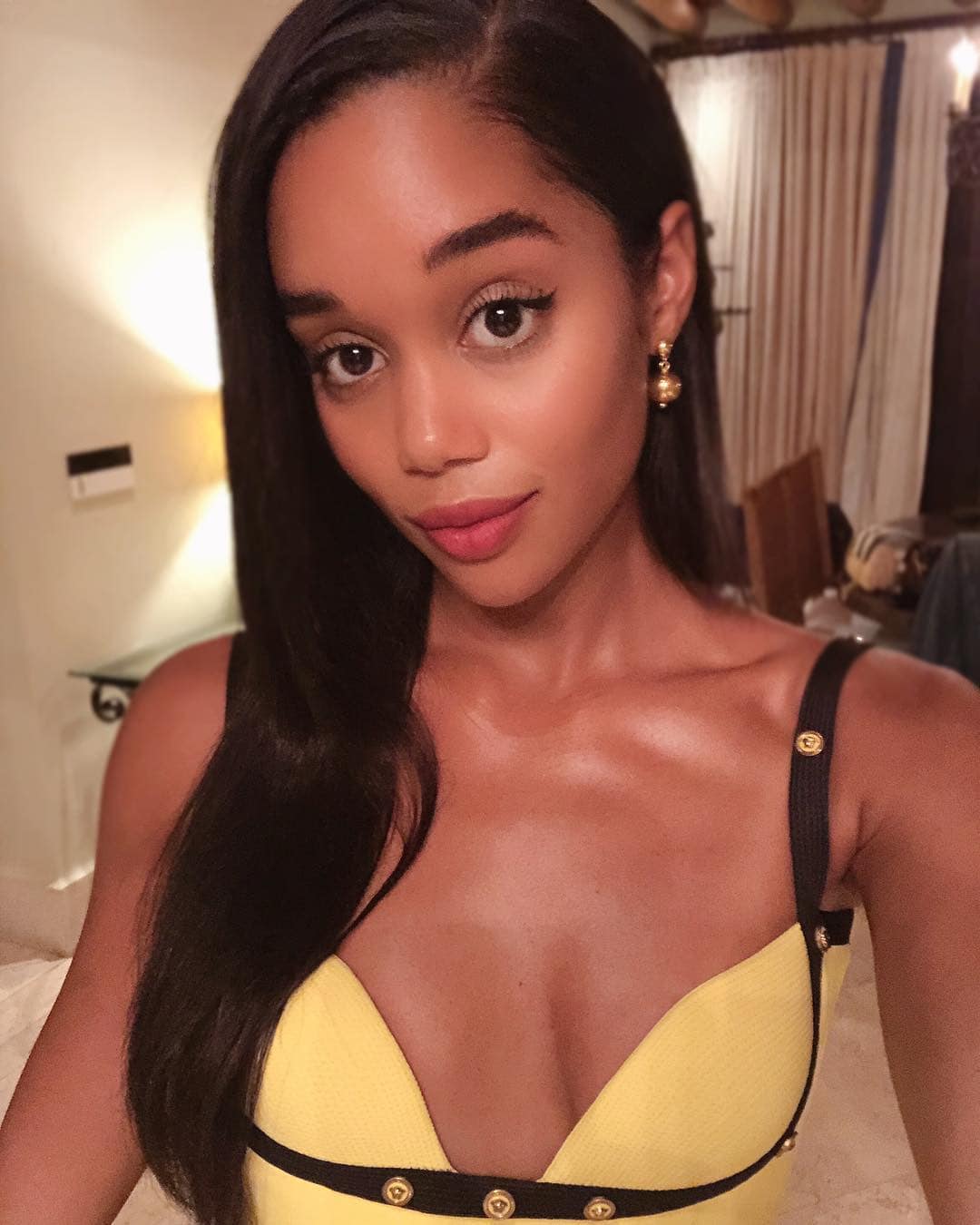 Sexy laura harrier Hollywood cast