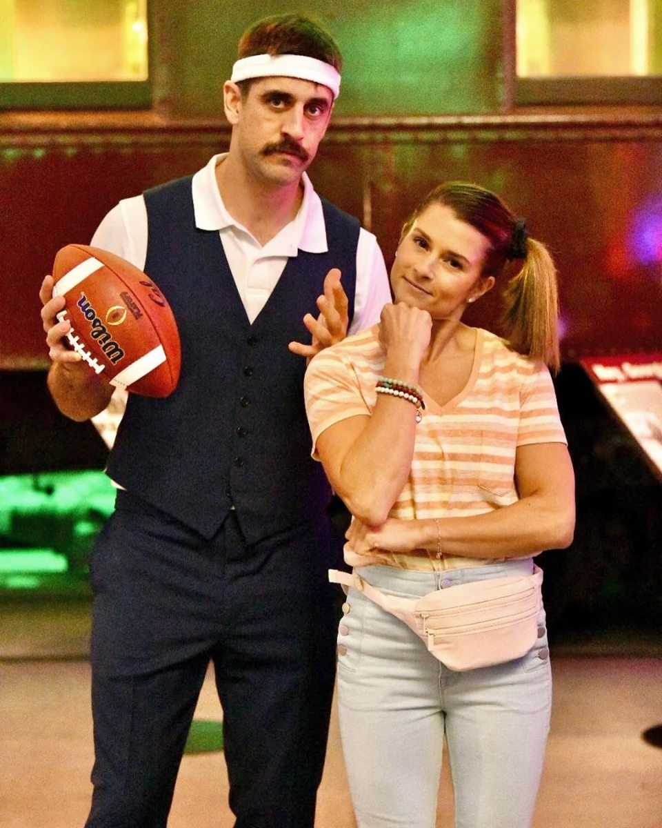 Aaron Rodgers Teammate Dressed Up as Aaron Rodgers and His Wife Was Danica ...