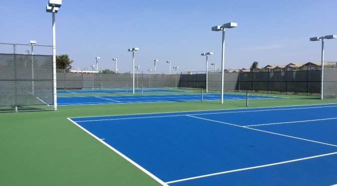 Tennis court construction and resurfacing
