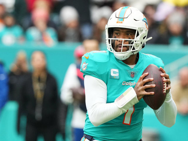 Tua ruled out for wild-card battle vs. Bills
