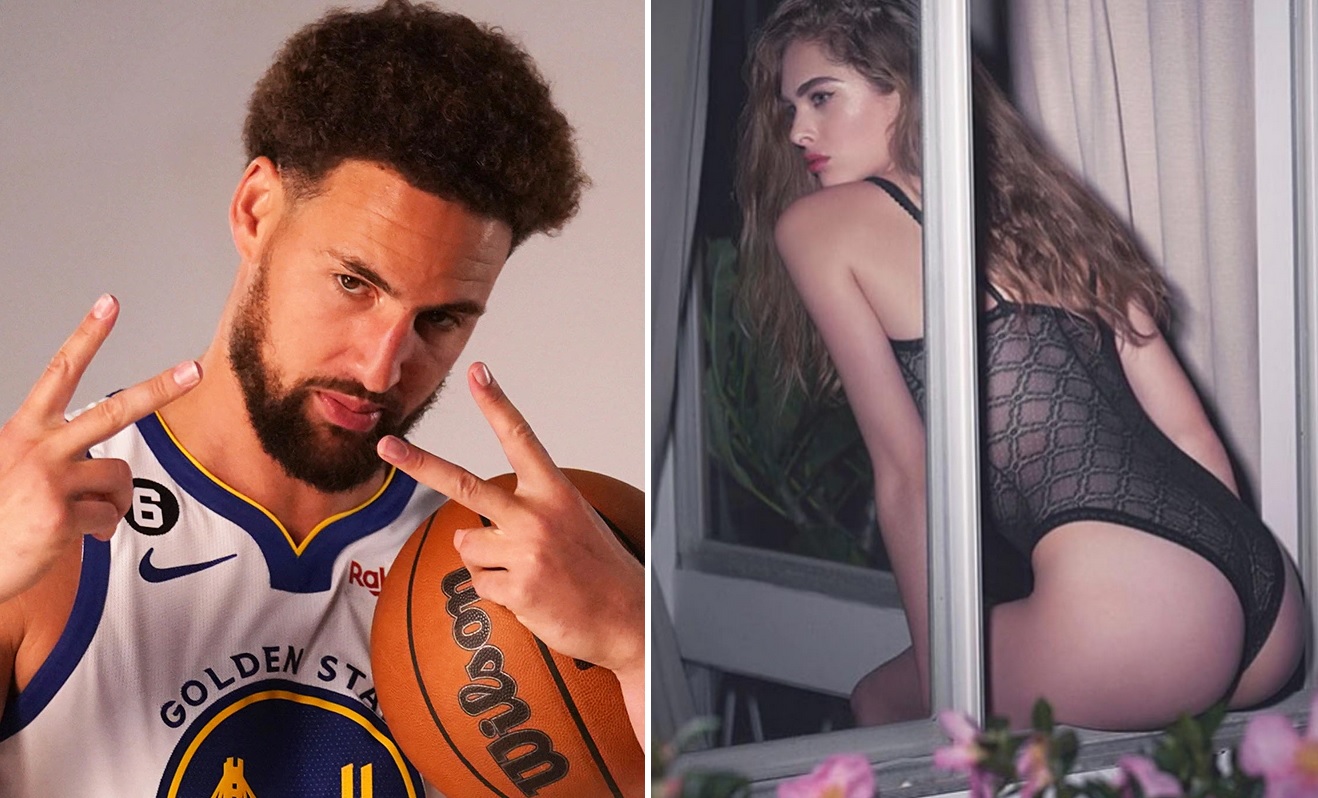 Fashion Model Posts Pics From Klay Thompson’s Bedroom