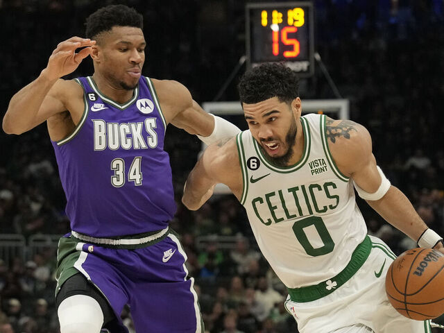 Tatum, Brown lead Celtics to 41-point demolition of Bucks
