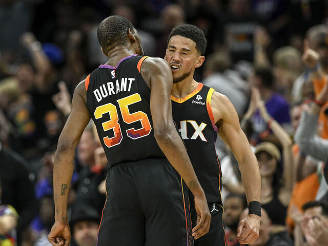Booker, Durant combine for 86 as Suns cut into Nuggets’ series lead