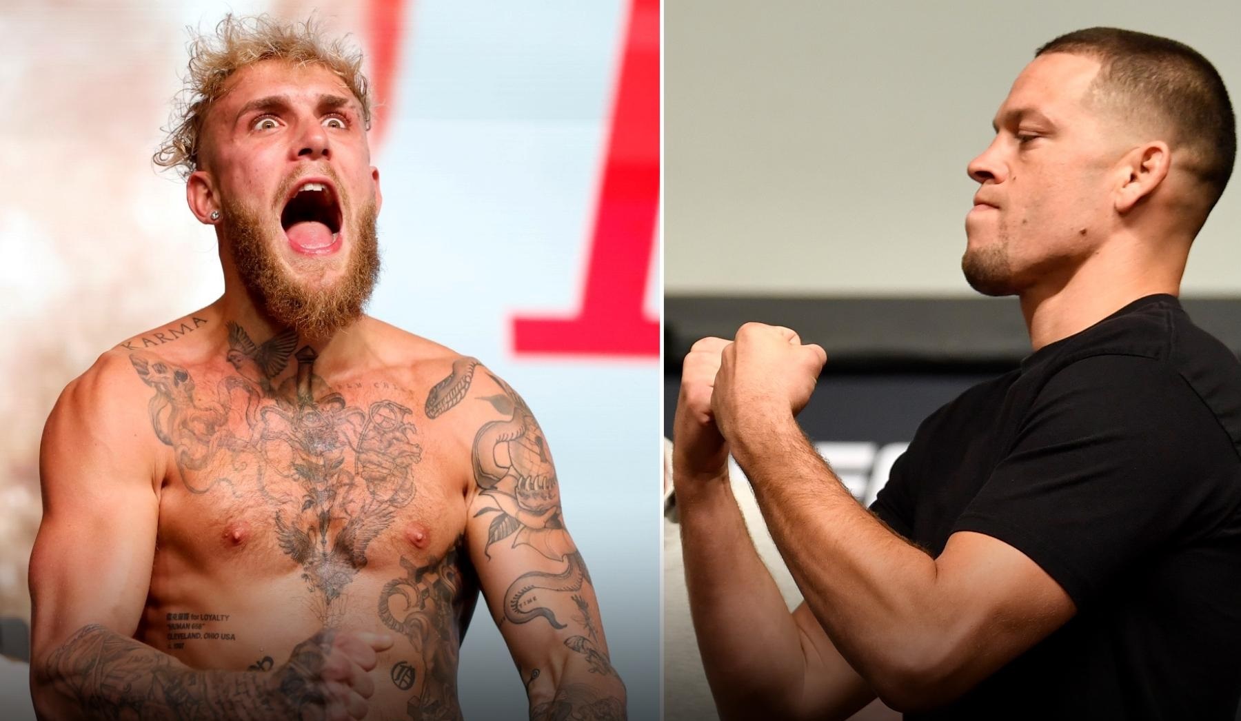 Nate Diaz Lines Up Fight with Jake Paul