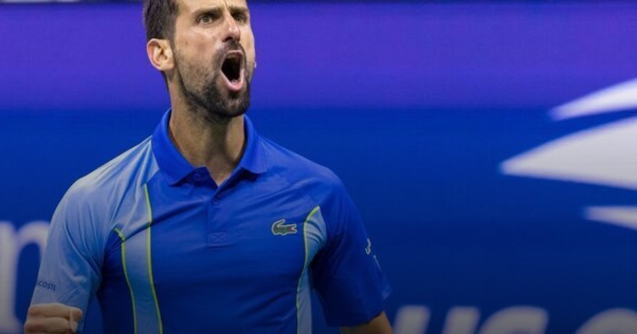 Djokovic comes back after dropping first 2 sets to beat Djere at US Open