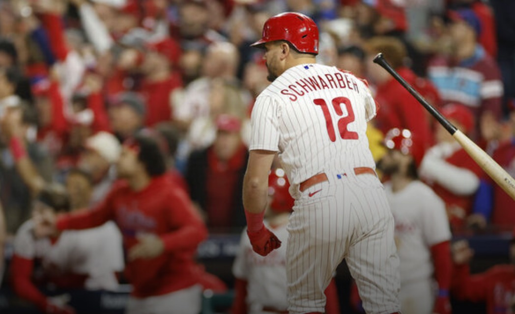 Schwarber’s 2 HRs power Phillies past D-Backs for 2-0 lead in NLCS