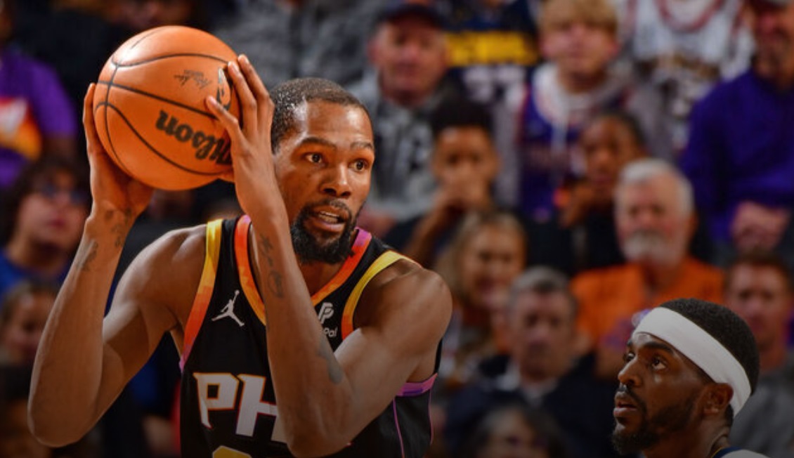 Durant moves into 10th on NBA’s all-time scoring list in loss to Nuggets
