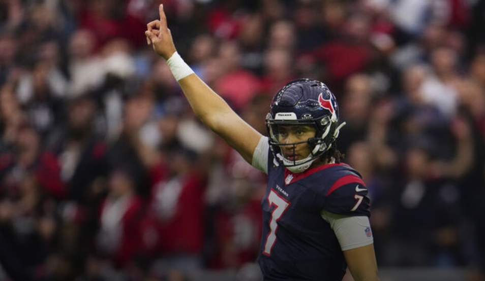 Stroud shines in postseason debut as Texans rout Browns