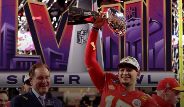 Chiefs top 49ers in OT to win 3rd Super Bowl in 5 years