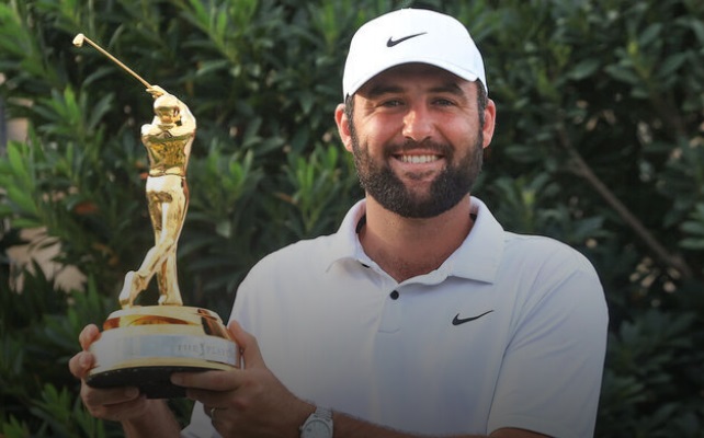 Scheffler wins 2nd straight Players Championship