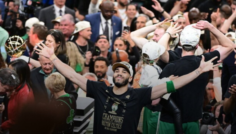 Celtics demolish Mavs in Game 5 to win record 18th title