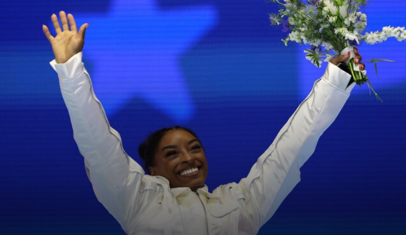 Biles secures 3rd trip to Olympics after dominating trials