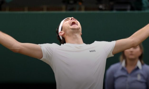Fritz becomes record 11th player to mount 2-set comeback at Wimbledon