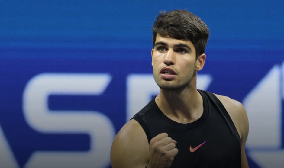 Alcaraz extends winning streak in Grand Slam matches to 15