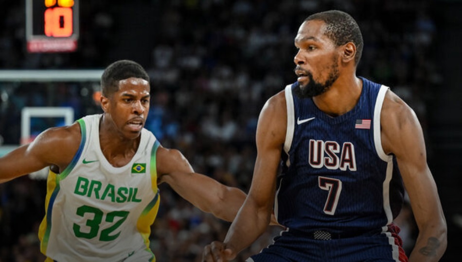 KD becomes Team USA’s all-time leading scorer in blowout win over Brazil