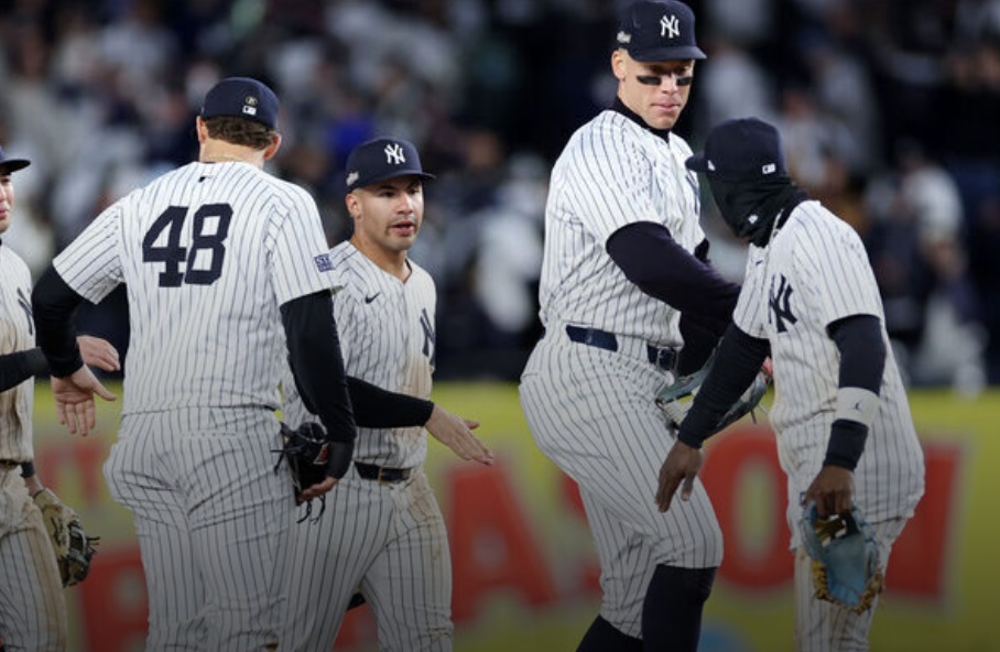 Yankees hold off Guardians to take 2-0 lead in ALCS