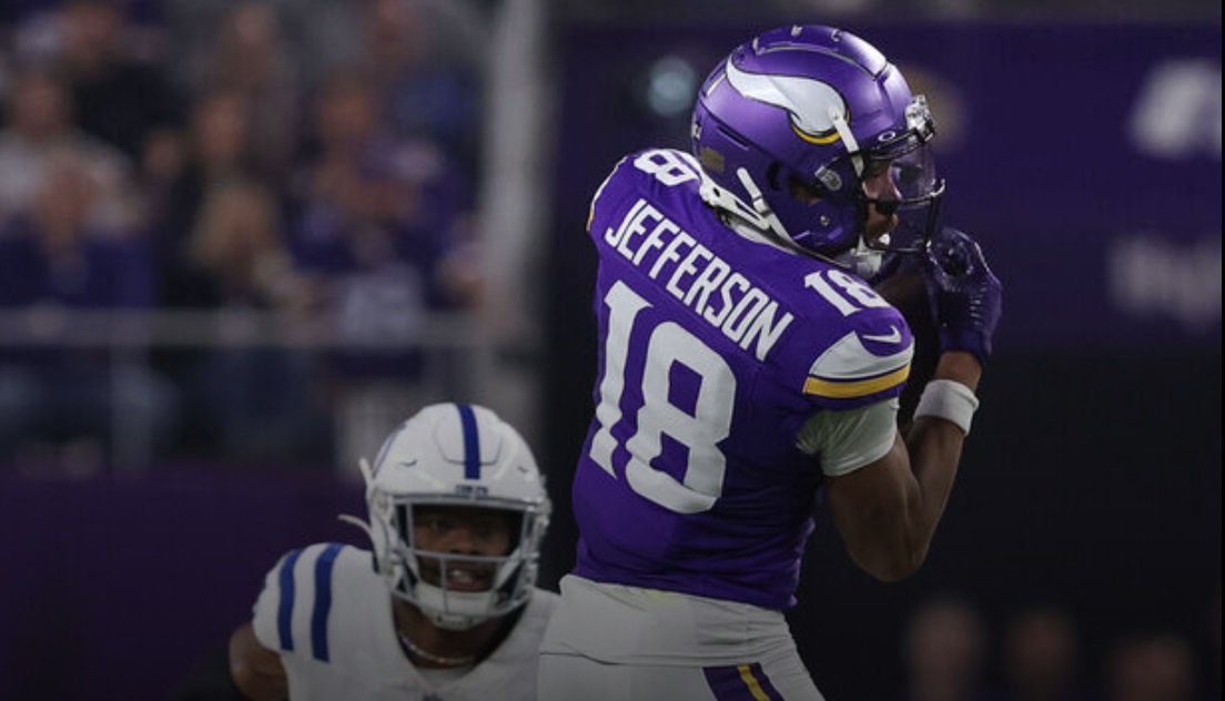 Darnold, Jefferson help Vikings beat Colts on SNF