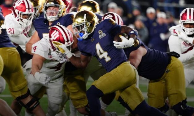 Notre Dame overpowers Indiana in CFP opener