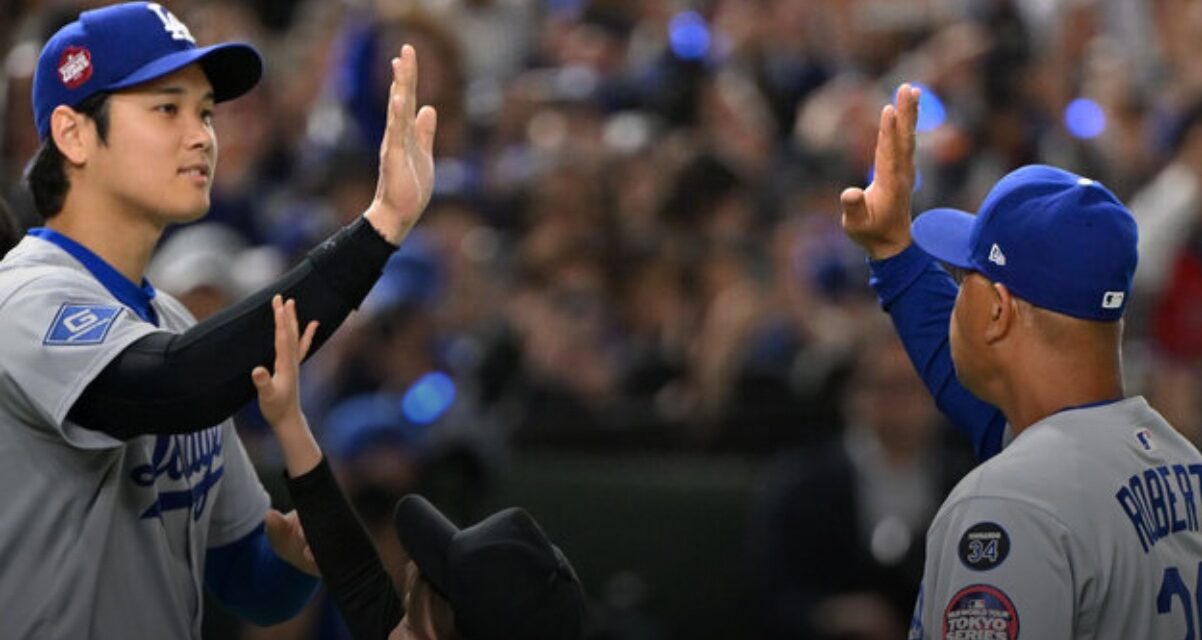 Ohtani, Yamamoto lead Dodgers to win in Tokyo over Cubs