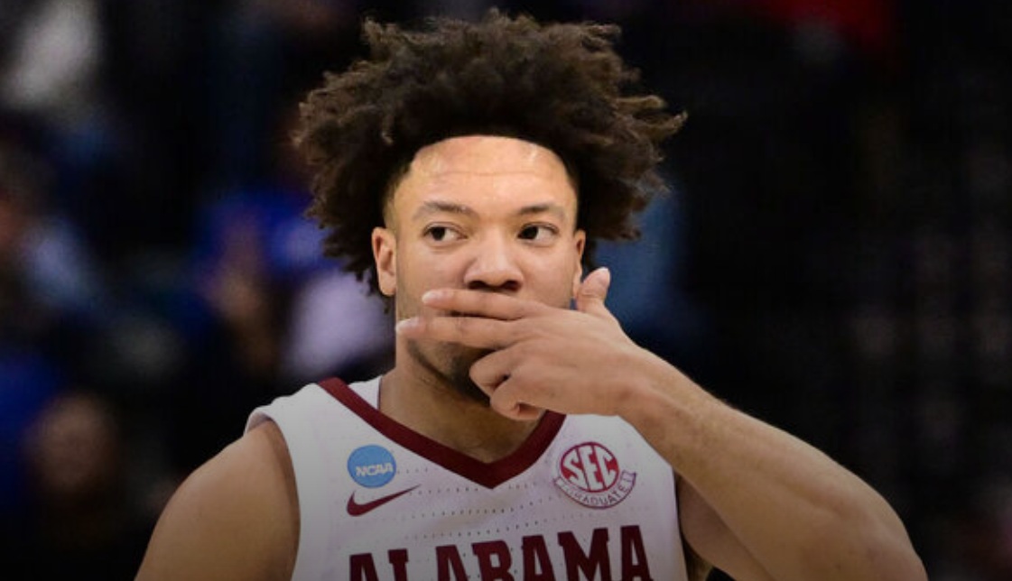 Alabama hits tourney-record 25 triples to beat BYU in Sweet 16