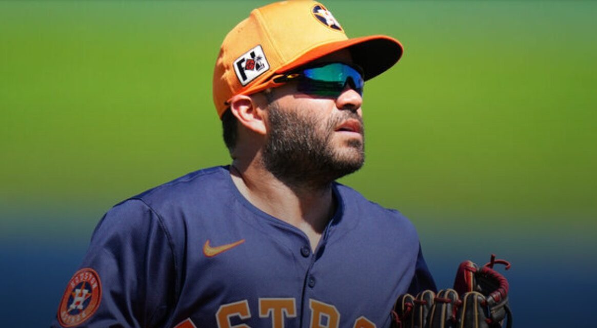 Astros’ Altuve: ‘Not really happy’ with performance in left field