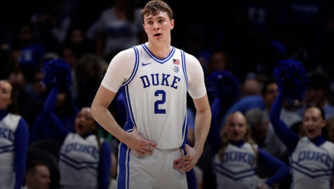 NCAA’s Gavitt: Duke tells selection committee Flagg will be ready for tourney