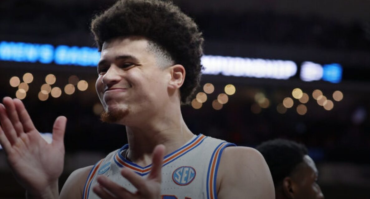 No. 1 Florida to Sweet 16 after ending UConn’s 3-peat bid