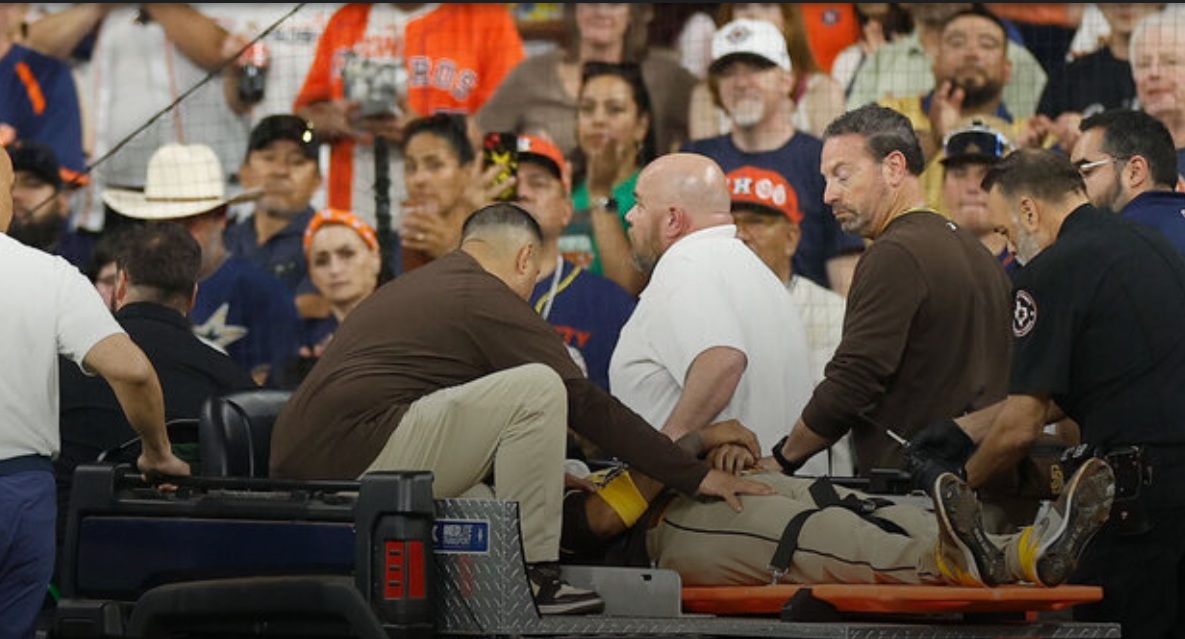 Padres place Arraez on concussion IL after collision