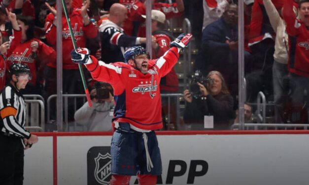 Ovechkin ties Gretzky’s all-time goals record