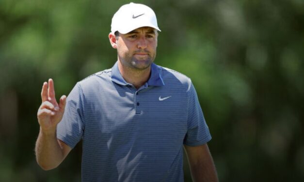 Scheffler ties 72-hole score record in dominant Byron Nelson win