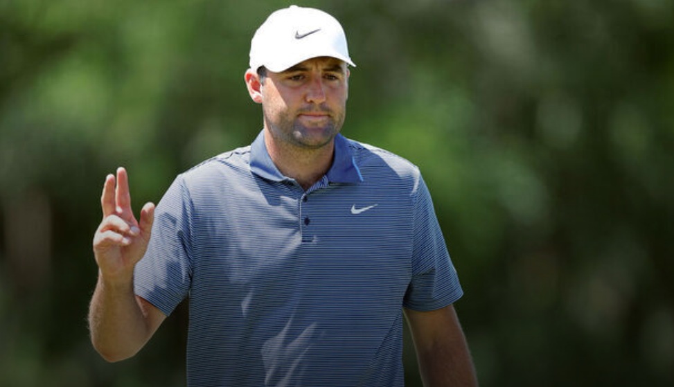 Scheffler ties 72-hole score record in dominant Byron Nelson win