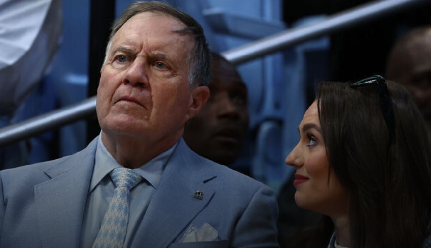 UNC’s Belichick defends girlfriend for interjecting during CBS interview