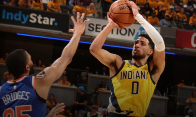 Haliburton shines in Game 4 win as Pacers push Knicks to brink