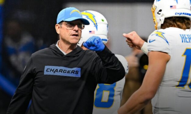 Harbaugh: Chargers need to get Herbert to Hall of Fame