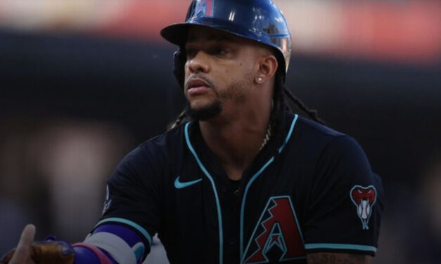 D-Backs’ Marte cries during game after fan’s comments about mother