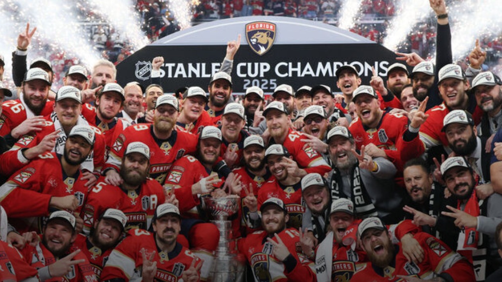 Reinhart’s 4 goals propel Panthers to 2nd straight Stanley Cup