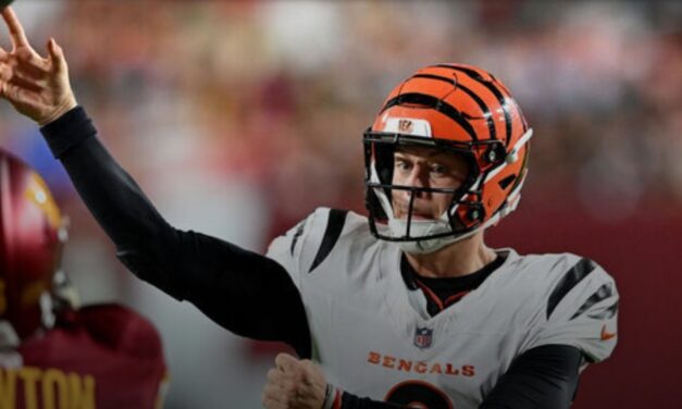 Burrow directs 2 TD drives as Bengals outlast Daniels’ Commanders in wi
