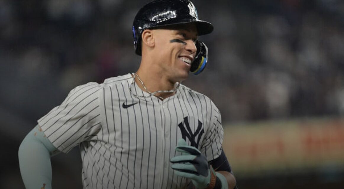 Yankees move into 1st-place tie with Blue Jays in AL East