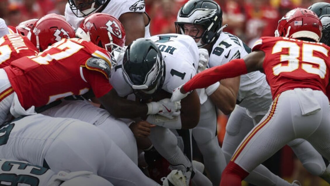 NFL tells officials to watch for false starts on tush push plays