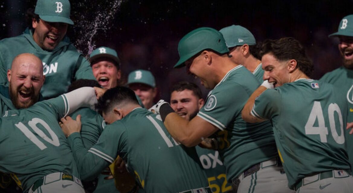 Red Sox clinch 1st playoff spot since 2021 on Rafaela’s walk-off hit