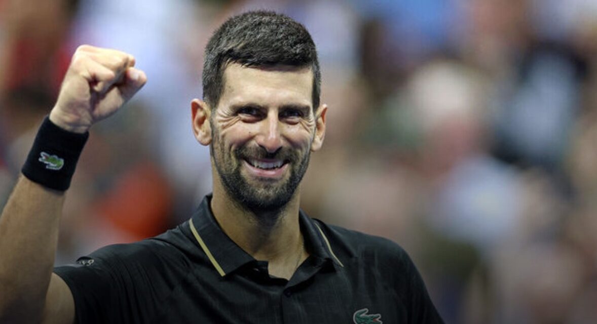 Djokovic overcomes neck issue to book quarterfinal clash with Fritz