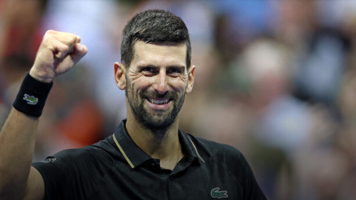 Djokovic overcomes neck issue to book quarterfinal clash with Fritz