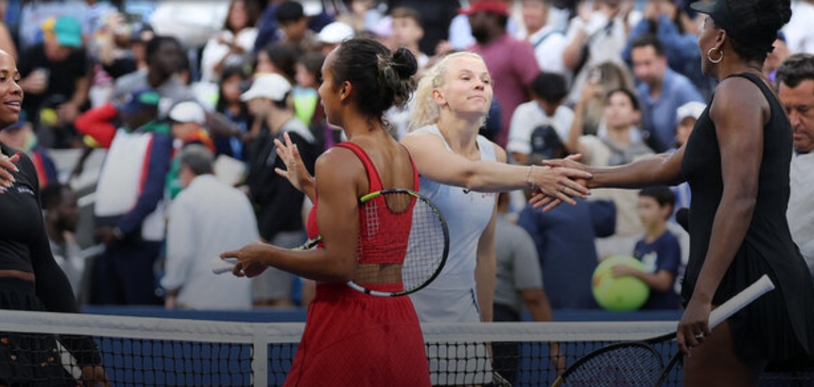 Venus Williams’ US Open ends with doubles loss to Townsend