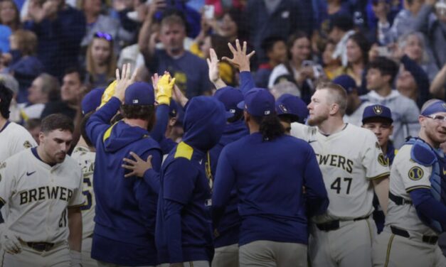Brewers become 1st team to punch postseason ticket