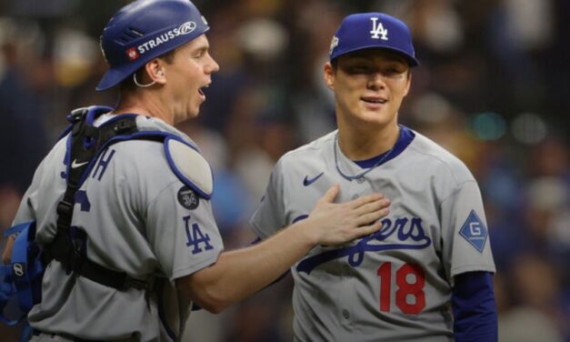 Yamamoto throws complete game as Dodgers go up 2-0 in NLCS