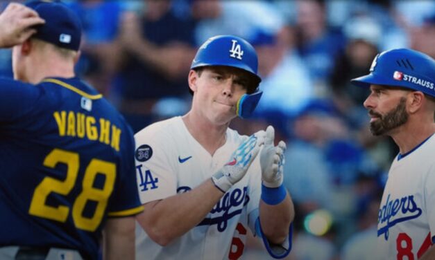 Dodgers put Brewers on brink of elimination with Game 3 win