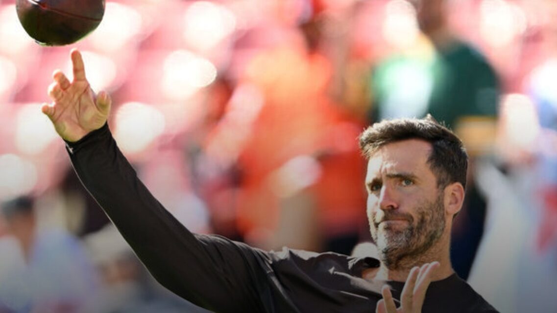 Taylor confirms Flacco as Bengals’ starter: ‘His style fits our style’