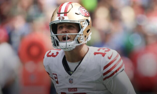 49ers missing Purdy, Pearsall, Jennings for TNF vs. Rams