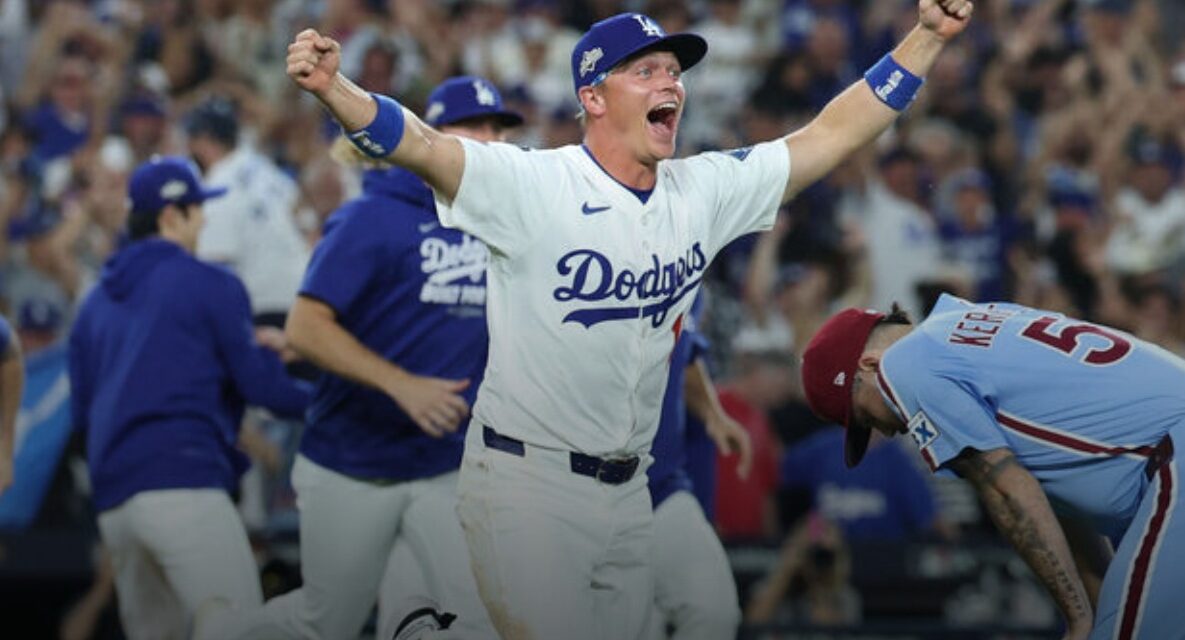 Dodgers eliminate Phillies on brutal walk-off error