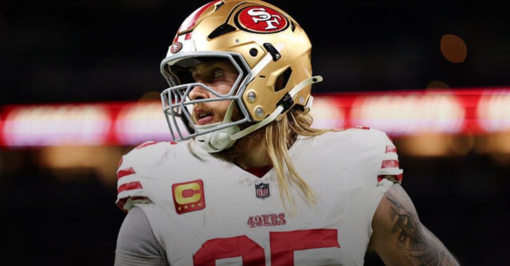 Report: Kittle sustained mid-to-low ankle sprain vs. Colts